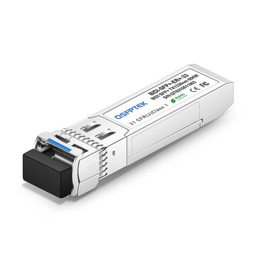 Cisco SFP-10G-BX60D Compatible 10GBASE-BX60-U BiDi SFP+ 1330nm-TX/1270nm-RX 60km DDM LC SMF Transceiver